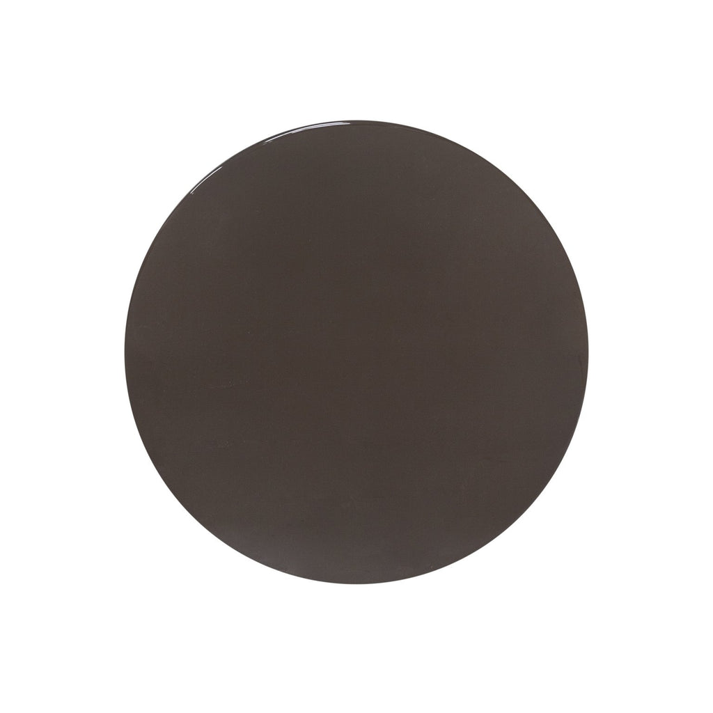 Side table enamel top, brass base - BB InteriorDôme Deco